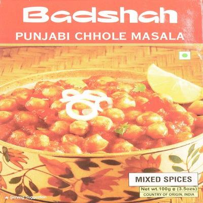 Badashah chole masala punjabi