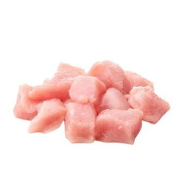 Chicken breast cube per LB